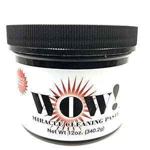 WOW! Miracle Multi Purpose Cleaning & Polishing Paste, 12 oz Tub