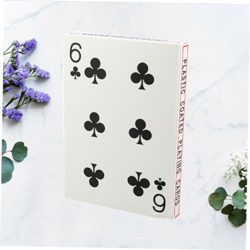 Set De Naipes Póker Gigante 4X Grandes Para Adultos miniatura 4