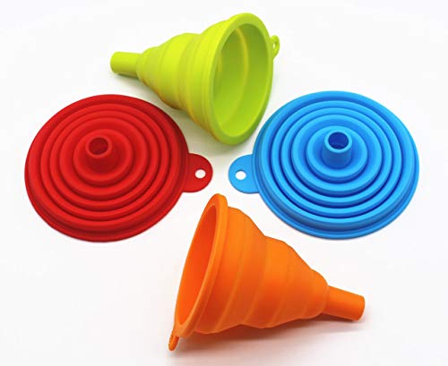 Fyuan Combinación de Embudo de Silicona Plegable Cover