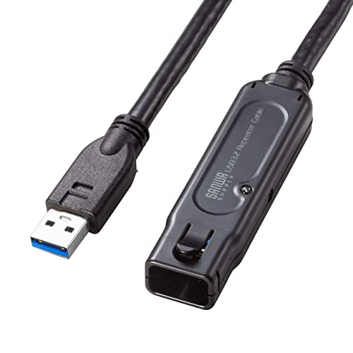 サンワサプライ USB3.2延長用リピーターケーブル 10m 41o2BDDdzAL.jpg