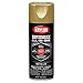 Krylon K08990000 SUPERMAXX All-In-One Spray Paint, Gold Metallic, 12 Ounce