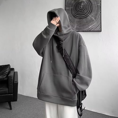 パーカー メンズ 秋服 トレーナー ゆったり フード付 プルオ