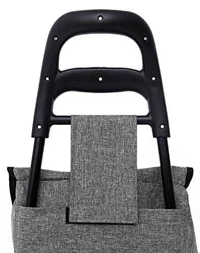 blnbag Shopper T1 - Klappbarer Einkaufstrolley Shopping Bag Trolley, Leichter Einkaufsroller stabiles Alu-Gestell, Einkaufstasche mit Rollen, 44L, 95 cm – Bild 7