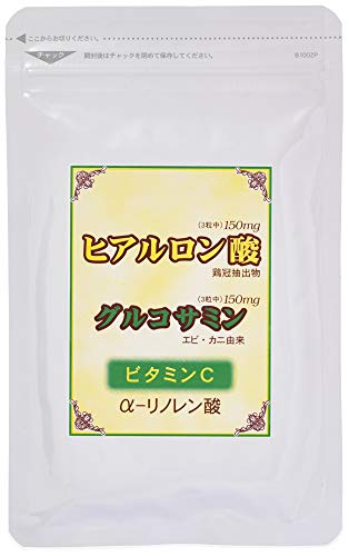 健康クラブ ヒアルロン酸 グルコサミン 90粒