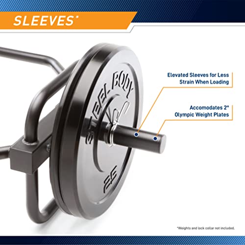 Marcy Olympic Hex Bar, Trap Bar For Squats, Deadlifts And Shrugs, Powder-Coated Finish Htb-6976 #TOP3