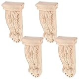 Élégance européenne : apportez l’élégance du design européen à votre espace de vie, moulures en bois sculpté, accents d’angle en bois