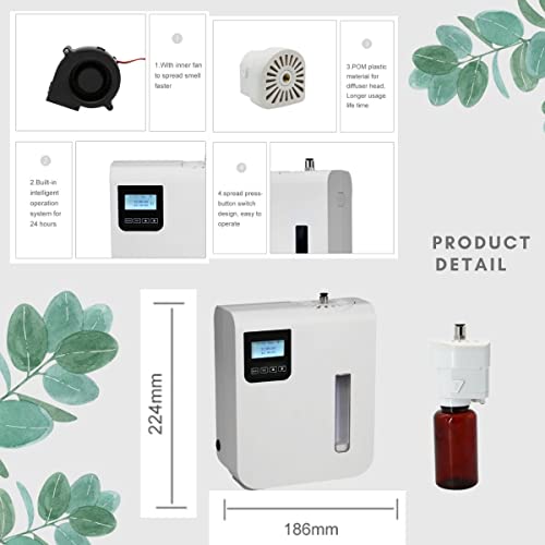 Usmlmoot Smart Scent Air Machine For Home - Waterless Essential Oil Diffuser With Cold Air Nebulizing Technology, Hvac Scent Diffuser 300Ml For Large Room, Professional Nebulizer Cover Up To 1500 Sf. #TOP5