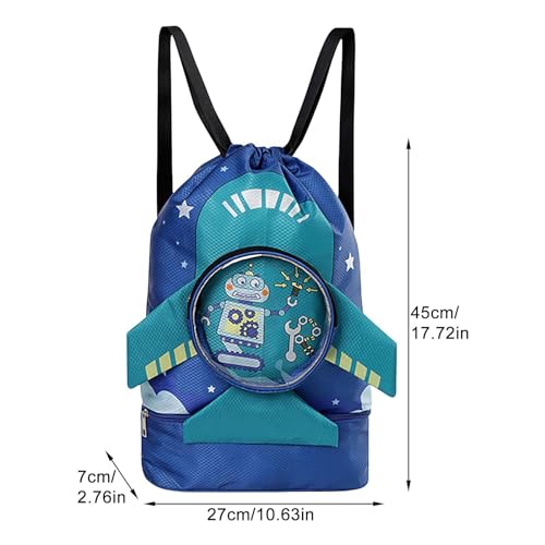 Sac à dos étatation imperméable pour éviter les vêtements mouillés - 5