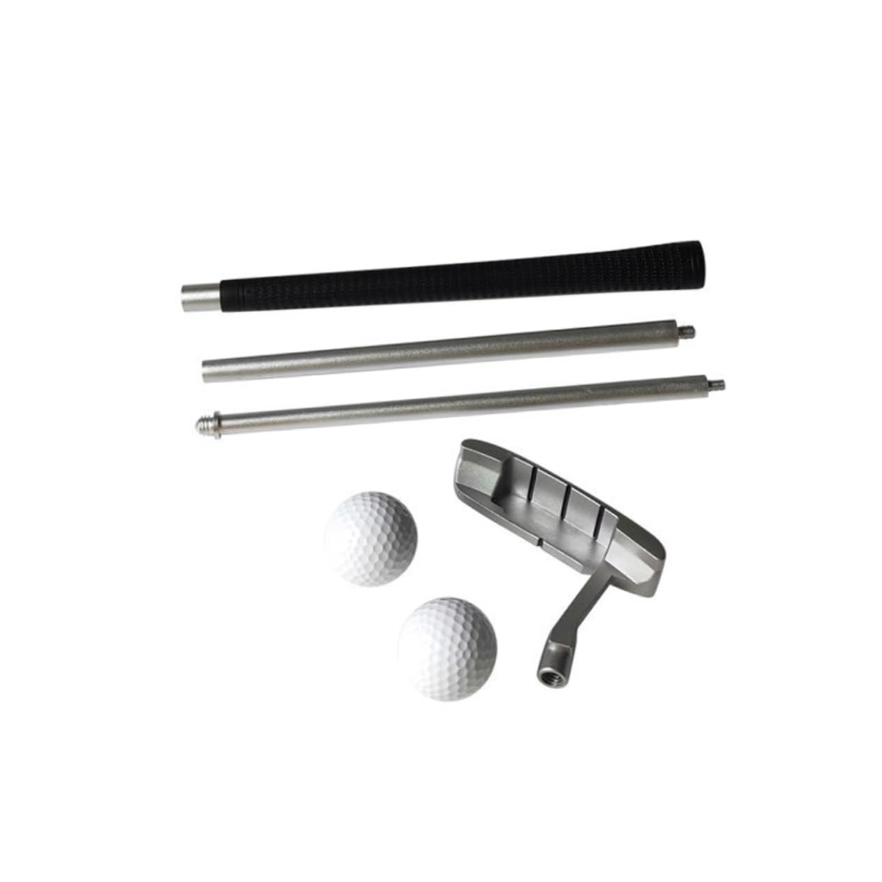 Yardwe 1set Right Hand Golf Putter Kit Detachable Aluminium Alloy Accessories Sports Equipment for Golf Enthusiasts and Driving Ranges