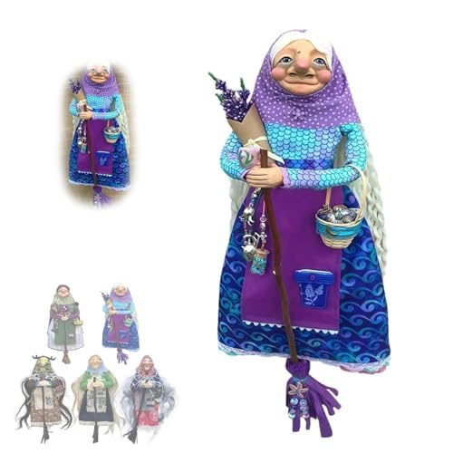 Hanging Ornament, Unique Home Decor Figure On Broomsticks Fo