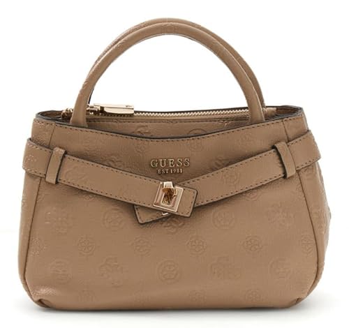 Sac Guess Ella Mini Satchel beige idéal pour vos sorties et soirées chic