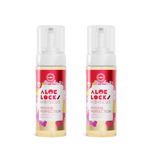 Mousse locks sans résidus contre les frisottis des tresses et nattes