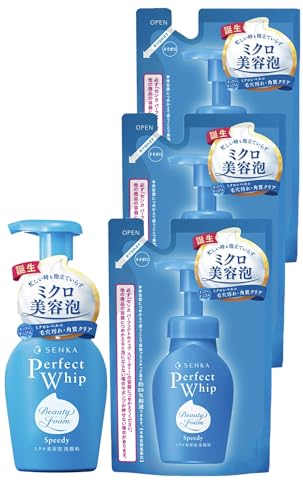 ZJ p[tFNgzCbv Xs[fB[ SENKA Parfect Whip SP A痿 { (150ml) + ߂p(130ml) ×3