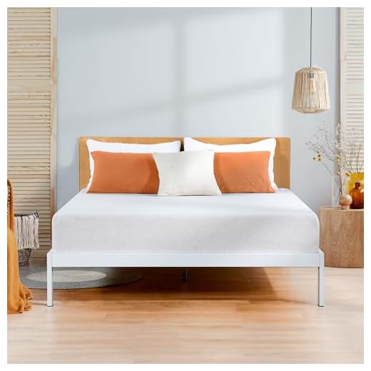 PrimaSleep Dura Deluxe Comfort Memory Foam Queen, White, Foam Mattress - 7 Inch