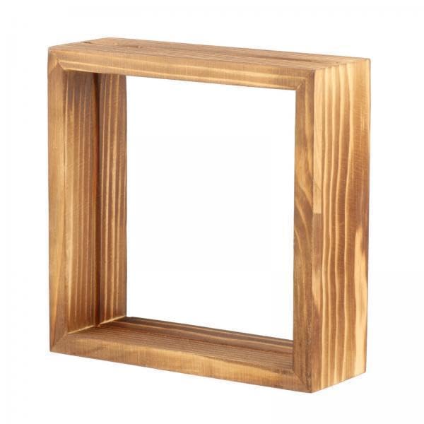 THE STYLE SUTRA 2xWooden Plant Photo Frame Picture Frames Pressed Display 4inch 11.4x11.4cm-image-23