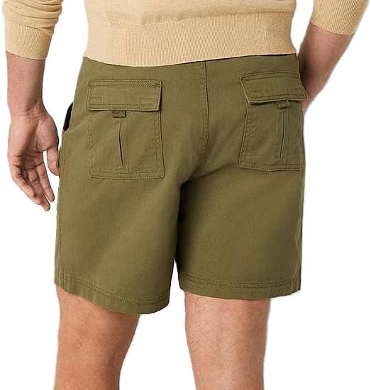 Burn't Olive Cargo Hiking Shorts Size 30 - Image 3