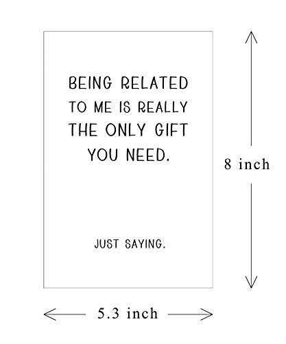 Maplelon Funny Birthday Card For Brother, Joke Bday Card For Sister, Hilarious Happy Birthday Card For Cousin #TOP1