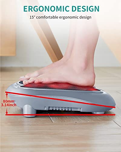 image for Nekteck Foot Massager with Heat, Shiatsu Heated Electric Kneading Foot