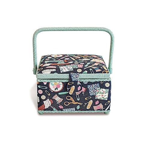 Prym Square Sewing Basket with Insert Cover