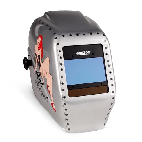 Image of Jackson Safety Insight Auto Darkening Welding Helmet, ADF Hood - ANSI Z87.1 | Lightweight Welding Mask with Ergonomic HLX Shell, 3.94 inch x 2.36 inch Viewing, Digital Controls with Weld, Torch, Grind Modes