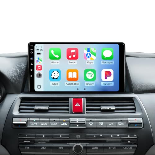 Car Radio Stereo Upgrade for Honda Accord 08-13, CarPlay Android Auto
