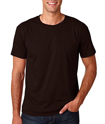 Gildan Softstyle 4.5 Oz. T-Shirt (G640)- Dark Chocolate,Xl #TOP1
