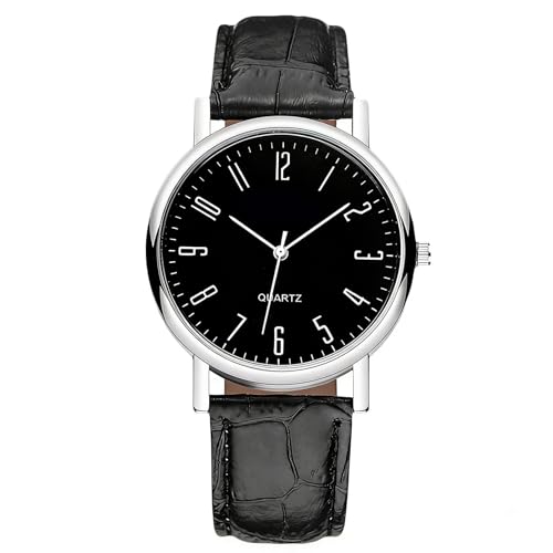 RORIOS �r���v �����Y �A�i���O �N�I�[�c���Ŏ��v �v�x���g �l�C �a�m �r�W�l�X�E�H�b�` ���₷�� �ʋ� �A�� �j���p wrist watch for men �I�[���u���b�N����