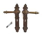 Graf von Gerlitzen Messing Tür Griffe Türgriffe Rosetten Türbeschlag Klinke