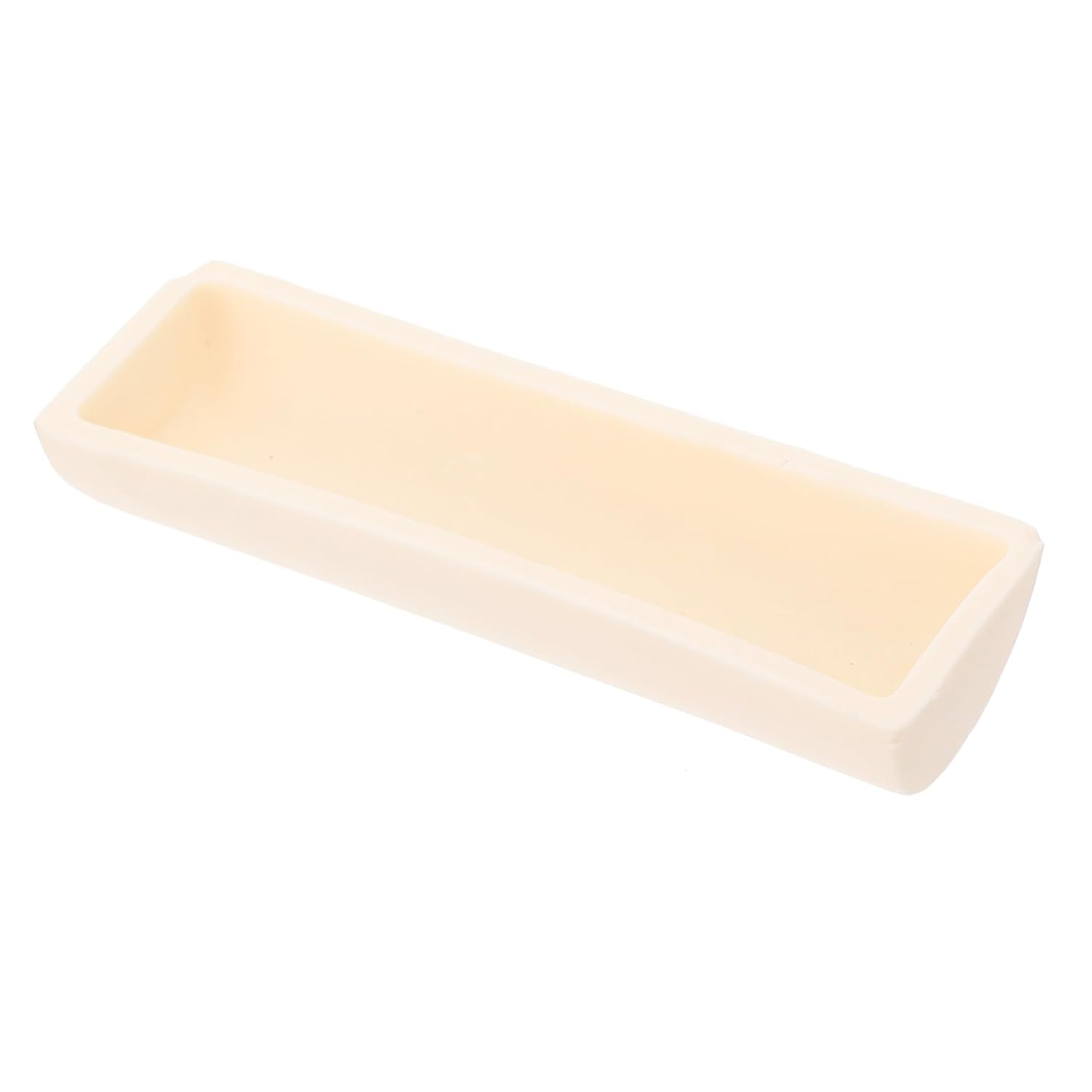Crucible for High-Temperature Applications Oxide Half Boat Design for Lab Experiments and Chemically Resistant Sintering Furnace Tool