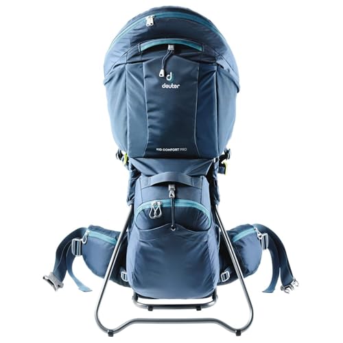 Deuter Kid Comfort Pro Child Carrier Backpack for Travel & Hiking with Toddlers - Midnight - Image 8