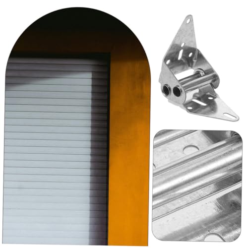 Bisagras para puerta de garaje resistentes de 4 piezas sin bordes afilados Ipetboom 4