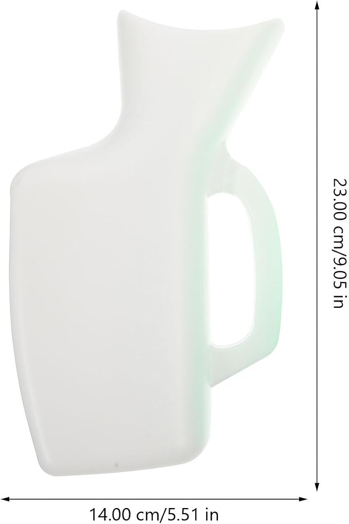 Orinal femenino portátil GLEAVI 33 oz con tapa a prueba de fugas miniatura 2