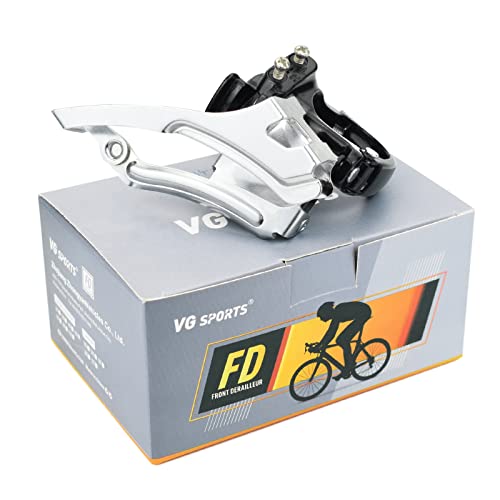 Vg Sports 2X7/8/9 Speed Front Derailleurs Compatible With Top Or Bottom Routing For Road Bike Mtb Bmx With Adjust Clamp #TOP5