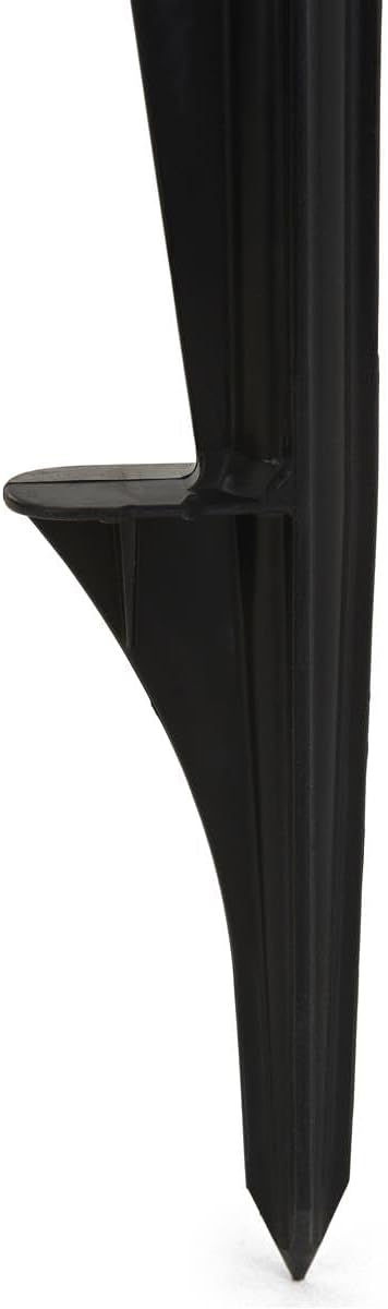 Displays2go 24 x 18 Real Estate Sign H-Frame with Ground Stake & Sign Rider, Weatherproof - Black