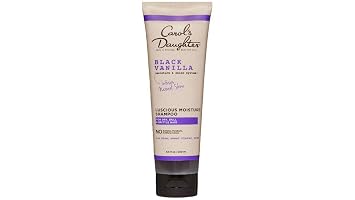 Carol's Daughter Black Vanilla Moisture Sulfate Free Shampoo for Curly, Wavy or Natural Hair, Moisturizing Hair Care for Dry, Damaged Hair