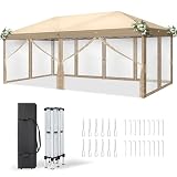 Adatto per diversi scenari: questo gazebo pieghevole è perfetto per giardino, terrazza, piscina, feste o tutti i tipi di feste, ecc