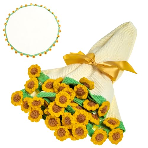EIGHTOWN 43 Inch Sunflower Bouquet Blanket