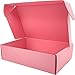 Lmuze Pink Shipping Boxes for Small Business Pack of 20-12x9x4 inches Cardboard Corrugated Mailer Boxes for Shipping Packaging Craft Gifts Giving Products