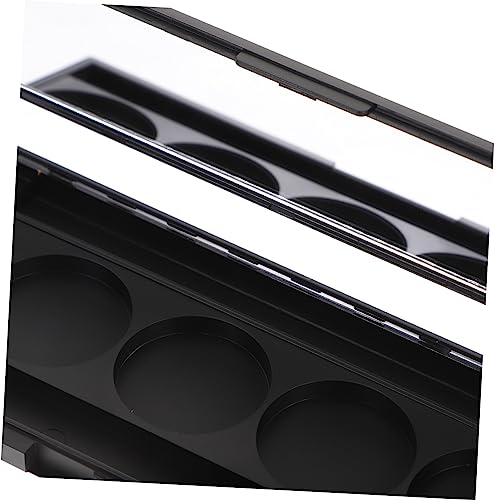 Beatifufu 2Pcs Color Eyeshadow Box Lightweight Empty Subpackaging Case for Makeup Accessories Rectangular Eyeshadow Palette Organizer for Travel and Home Use - Thumbnail 5