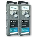 Siemens, Reinigungstabletten für Kaffeevollautomaten, TZ80001, 2 Packungen