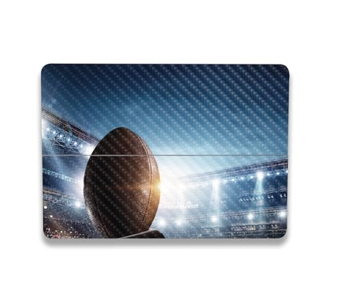 Image of MightySkins Carbon Fiber Skin Compatible with Microsoft Surface Laptop Studio 2 (2023) Full Wrap Kit - Big Game | Protective, Durable Textured Carbon Fiber Finish | Easy to Apply | Made in The USA