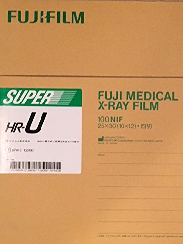 Fuji Super Hr-T Medium Speed Green 10X12 X-Ray Film #TOP3