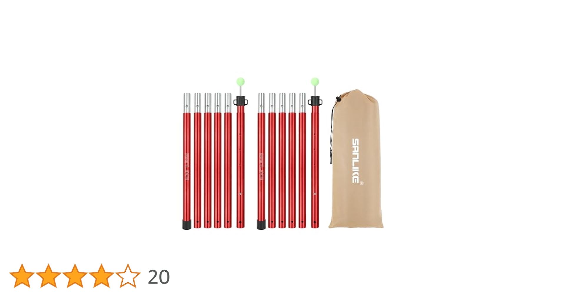 Amazon | サンライク（SANLIKE） タープポール アルミ タープ