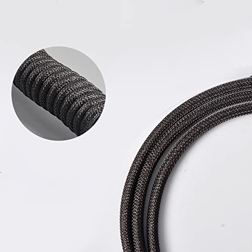 Image of CALANDIS USB Type C Cable Universal Charging for Mechanical Keyboard Black