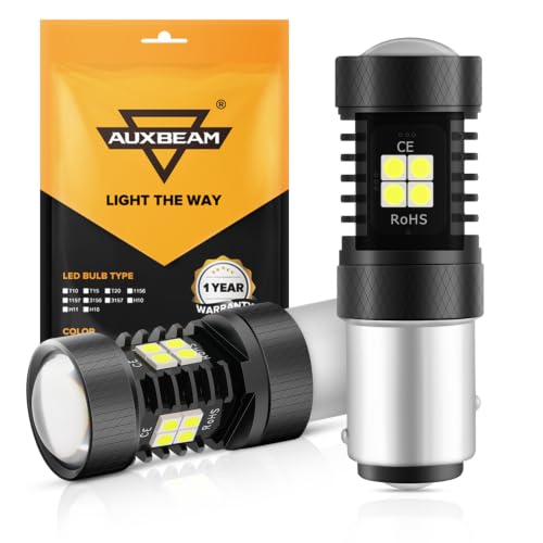 Auxbeam 1157 LED Bulb White, 300% Brighter 1157A 2057 2357