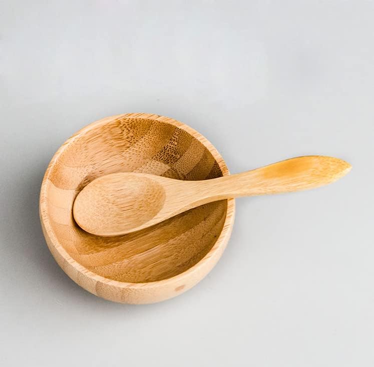 Miniatura 8 de Juego de cuencos de máscara facial de bambú, máscara facial de bambú, aceite esencial para aromaterapia, tazón mezclador, kit de herramientas de