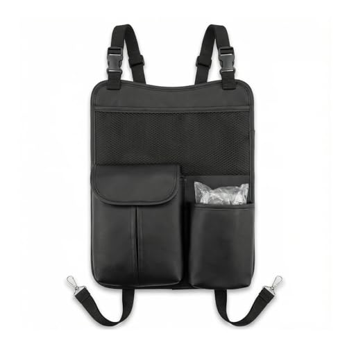 Braloxane Upgraded Car Mesh Bag Elastic Seat Back Mesh Bag