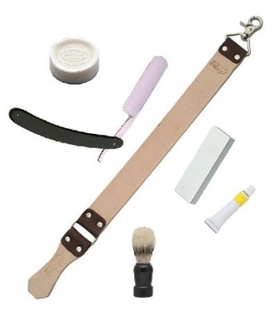 Straight Razor Beginner's Shaving Set