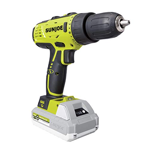Sun Joe 24V IONMAX Cordless Drill Driver Kit #TOP10