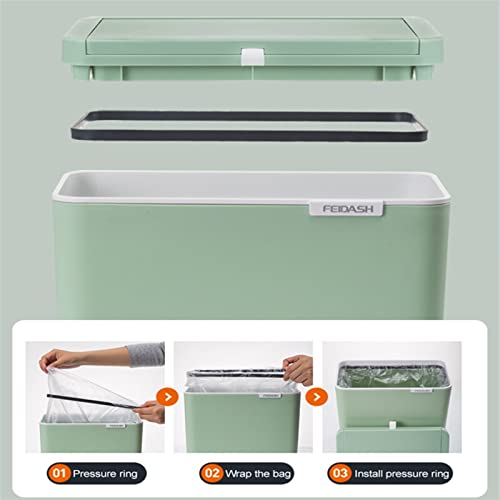 Seau de rangement pour armoire de cuisine bloquant les odeurs